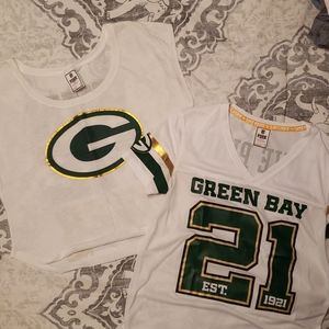Victoria's Secret Green Bay Packers Jersey & Shirt